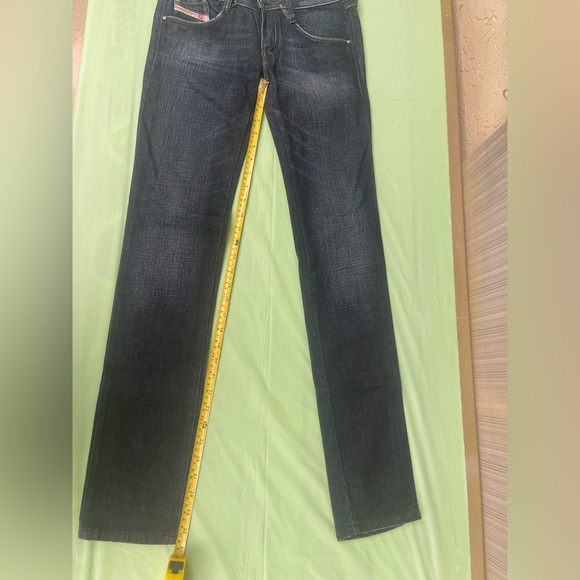 Diesel Woman’s Dark Blue Vintage CLUSH Jeans size 24 New With Tags - Picture 3 of 16